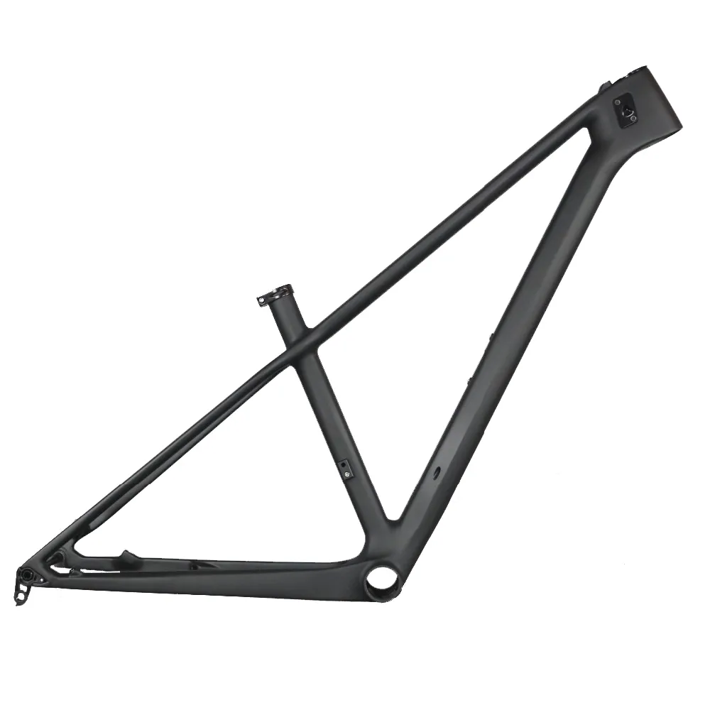 Superlicht mountainbikeframe met harde staart FM599 koolstofvezel T1000 interne kabel BB92 29er