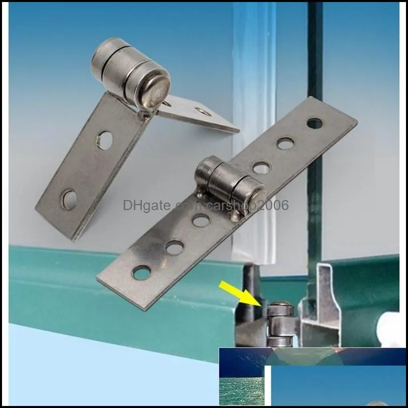 1PC Stainless Steel Hinge Nothing Frame Window Parts Thicken welding 200-270 degree Shaft open Balcony glass door Hardware