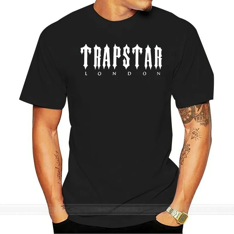 Limitada Trapstar London Men's Clothing T-Shirt S-5XL Men Woman Fashion T-shirt Men Cotton Brand Teeshirt 220419