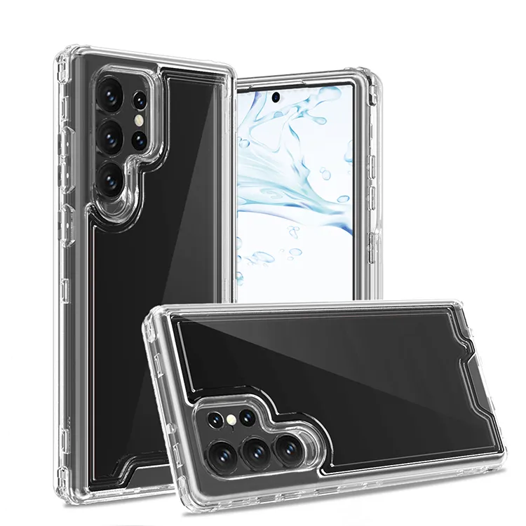 Hybrid-TPU-PC-Handyhüllen für Samsung A72 A53 A33 A32 A52 A12 A13 5G S22 Ultra S21 PLUS Combo Case stoßfeste Abdeckung Metro Cricket Verizon T-Mobile Boostmobile