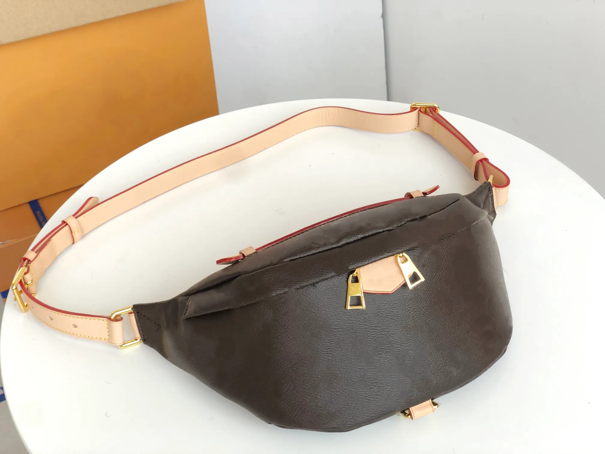 Sacs de soirée Sacs de créateurs Bum Poitrine Buste Bandoulière Impression classique Vintage luxe sac à main femme homme