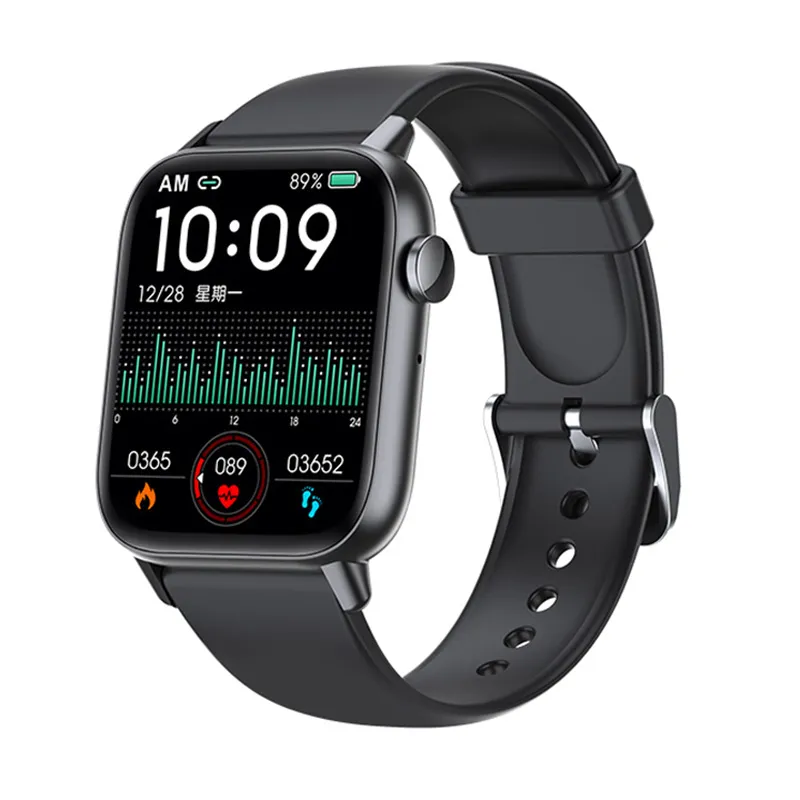 Mitoto Fitness Sport Braccialetti intelligenti DM15 Frequenza cardiaca Pressione sanguigna Smart Watch BT Chiamata 1,72 pollici Migliore qualità