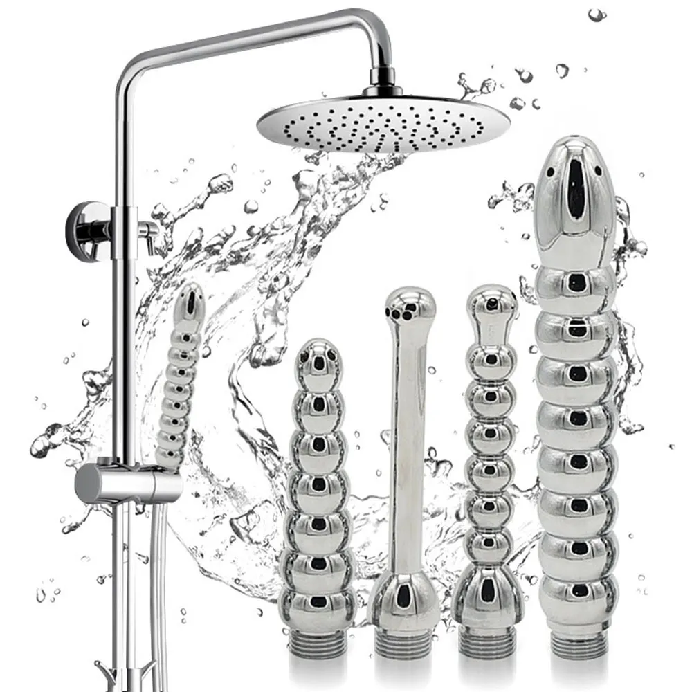Metal Anal Enema Plug With Rushed Vagina Shower And... From Hbbz2420937475,  $23.5