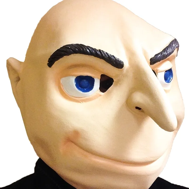 Party Masks Latex gru Mask Full Overhead Rubber Halloween Fancy Dress Masquerade Movie 220826