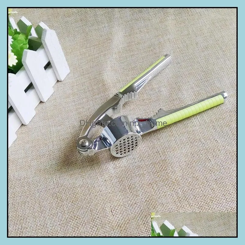 Garlic Clip Manually Garlic Press Zinc Alloy Portable food grinder jam pressure control fruit salad kitchen garlic presses