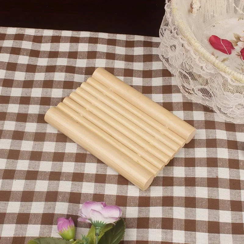 Bathroom Soap Box Wooden Draining Soaps Holder Simple Creative Neat Wash Basin Accessories 4 3tr Q2