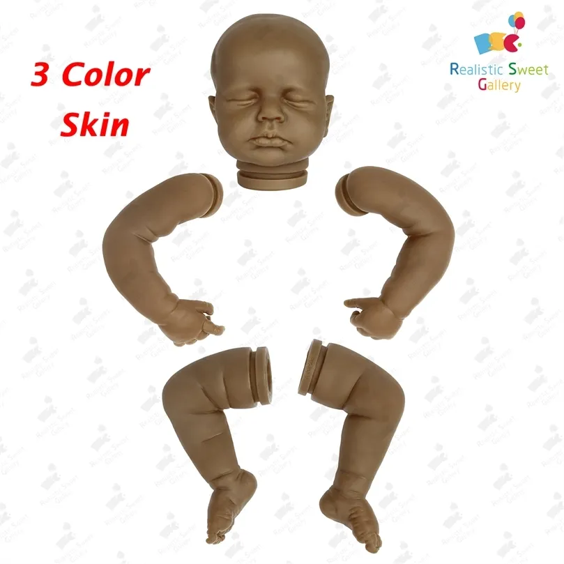 RSG 20 Inch DIY Blank Reborn Baby Doll Parts Sleeping Loulou Unpainted