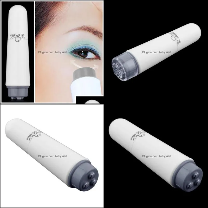 4 head health care Mini Massage Device Pen Type Electric Eye Massager Facials Great Vibration Thin Face Massage Stick
