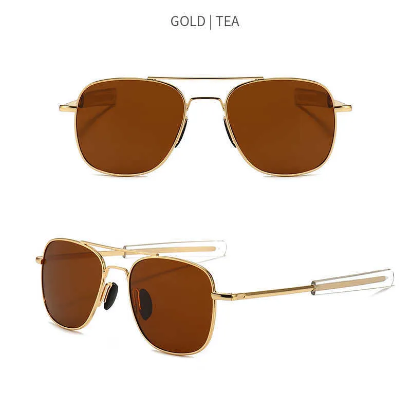 Classic Men Army MILITARY Pilot Style Polarized Sunglasses 52mm