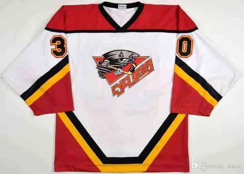 Cheap 2016 New top quality customized  Cyclones 100% Embroidered s Ice hockey jerseys custom Any name Any NO. 