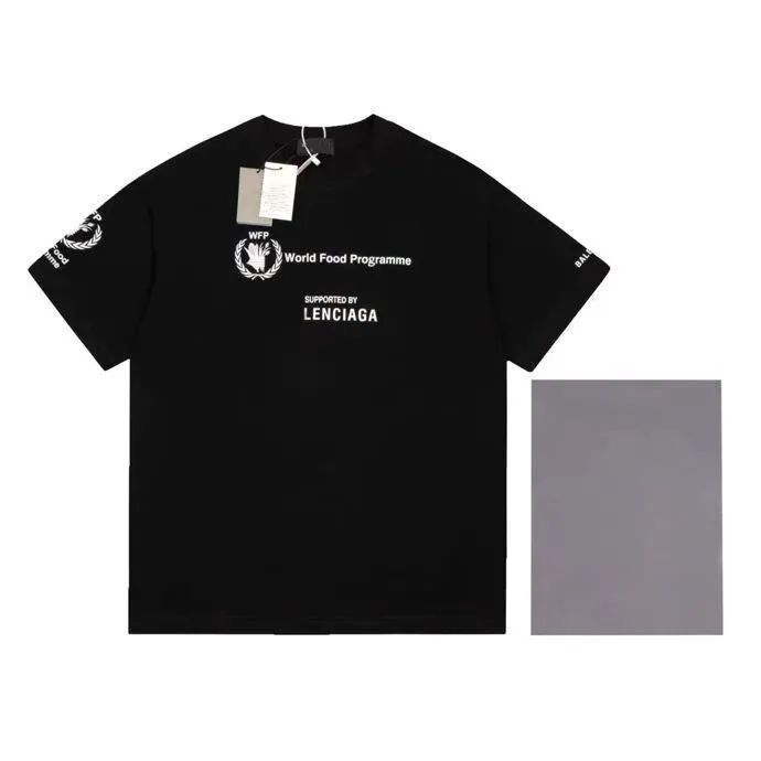 2022SSストリートファッションプリントメンズアンドウィメンズ半袖Tシャツ夏のトレンドルースストリートヒップホップカップルクールTシャツH5D43