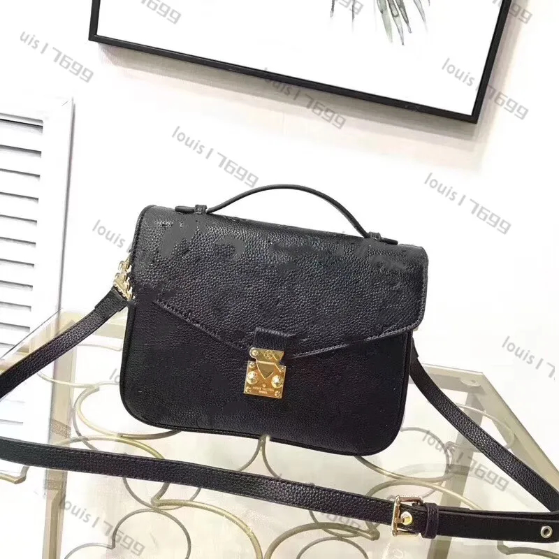 حقيبة كتف نسائية Luxurys Designers حقيبة كروس حقيبة يد نسائية Pochette حقيبة ساع أكسدة جلد حقائب METIS