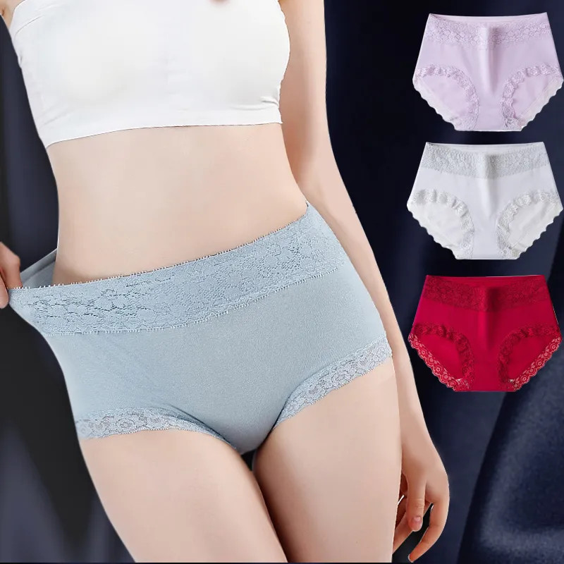 Cotton Womens Underwear Cute Sexy Comfortable Soft Lace Panties