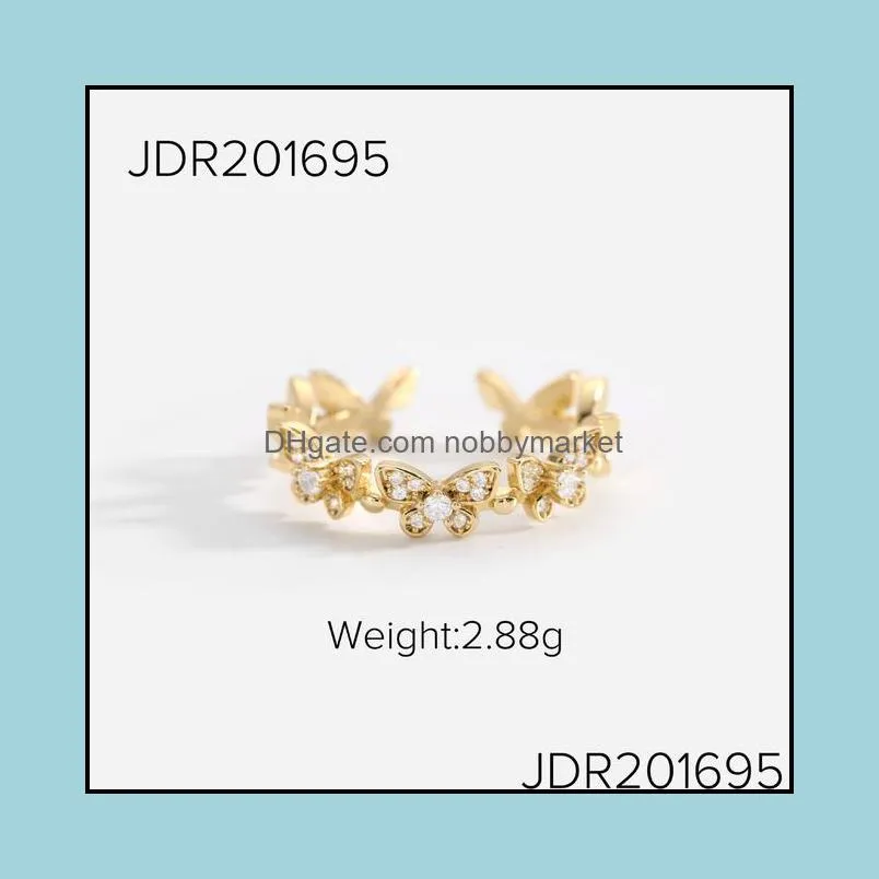 Ziron Stainless Steel 18k Gold Ring Adjustable Open Rings Women Anillos Jewelry Bague Femme Ringen Fidget Ring 2022 Waterproof