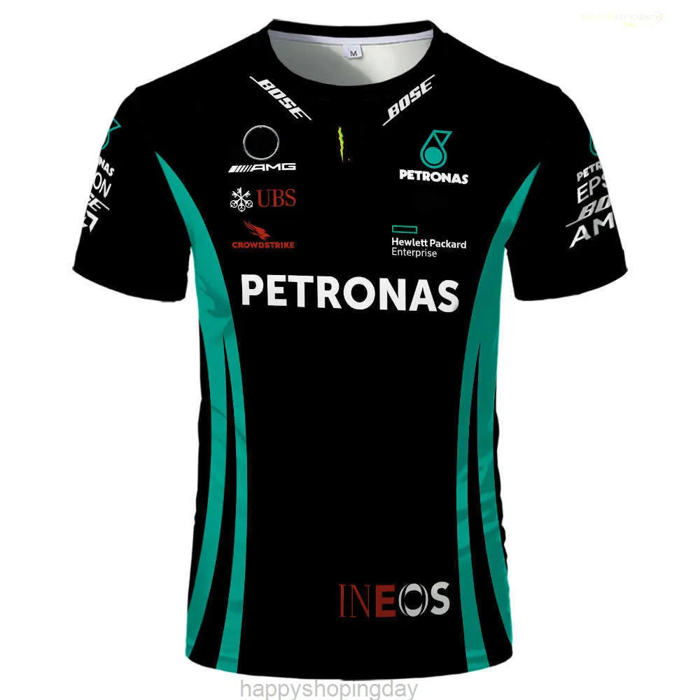 2022 Racing Spectators Summer Petronas Joint F1 Formula One Amg Team 2022 Men's and Women's Quick Dry Short Sleeve T-shirtsss012