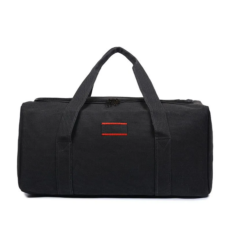 Duffel Bags groothandel canvas mannen reizen draagtas bag tas toote groot weekend 's nachts hoge capaciteit