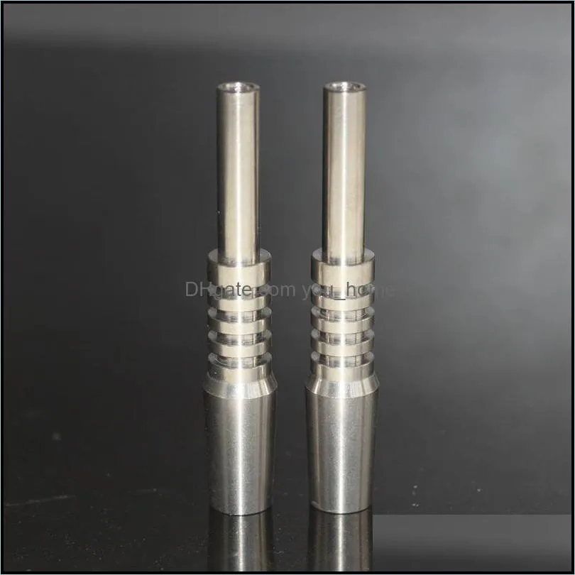 Titanium Nectar Collector Tip Titanium Nail 10mm 14mm 18mm Inverted Nail Grade 2 Titanium Tip Ti nail For Glass Nectar Collector