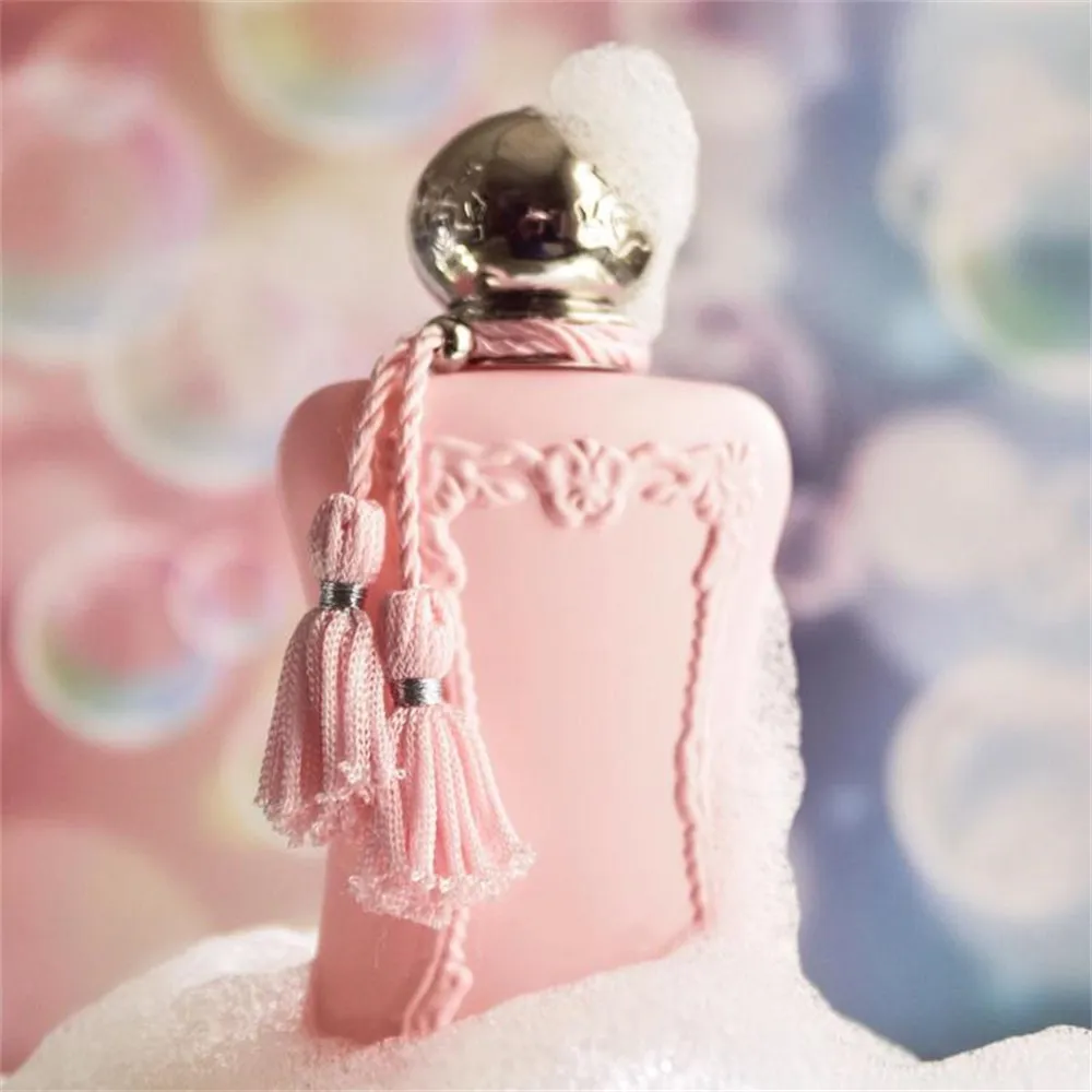 Najnowszy przyjazd Perfumy Dla Kobiet DELINA Kolonia 75 ML Spray EDP Pani Zapach Boże Narodzenie Walentynki Prezent Długotrwałe Przyjemne Perfumy