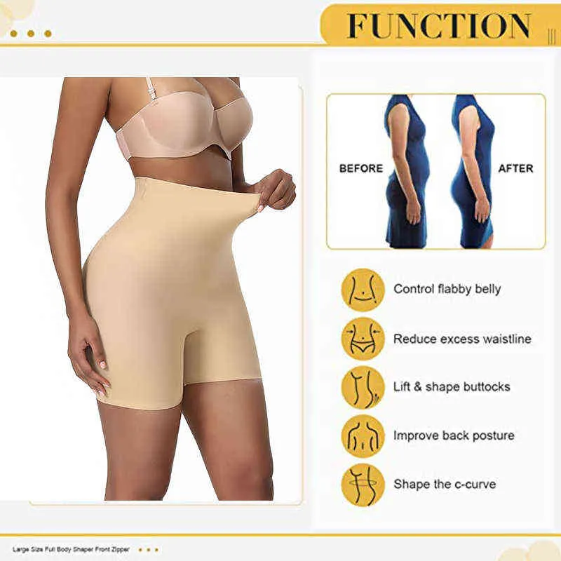 High Waist Padded Hip Shaper Underwear With Hip Enhancer And Butt