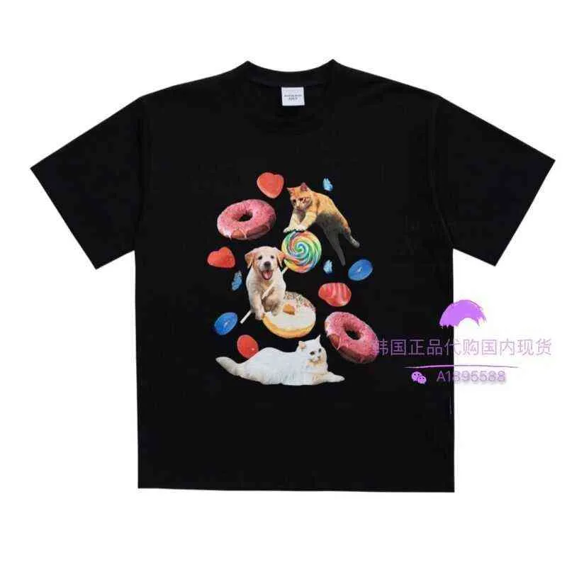 South Purchases the New Adlv Short Sleeve T-shirt in Early Spring 2022. Koala Cotton Printed Loose Couple Fashion 8 t-shirt fashion