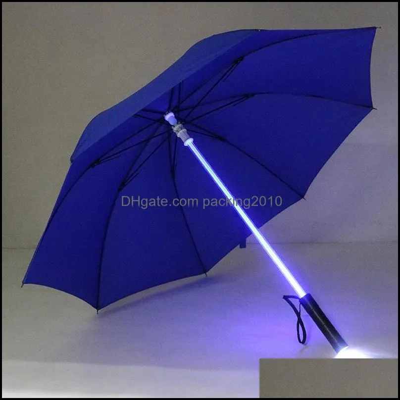 LED Light Umbrella MultiColor Blade Runner Night Protectio Umbrellas Multi Color High Quality 31xm Y R