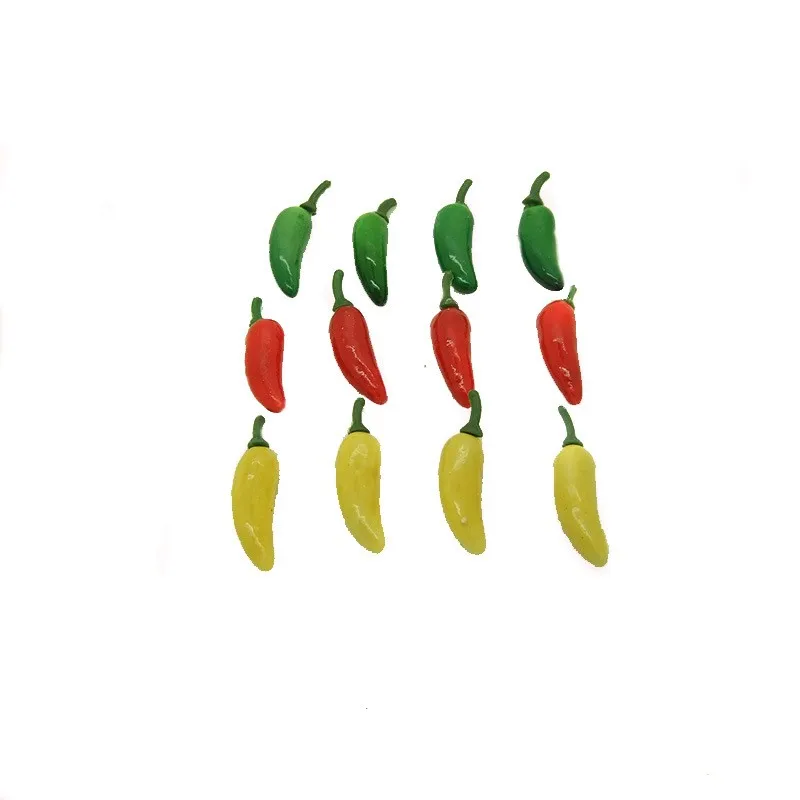 Party Supplies 1 pc Artificial Simulation Chili Pepper Plants Decor Mini Foam Fruit Vegetables Craft For Festive Party Home Decoration 20220531 D3