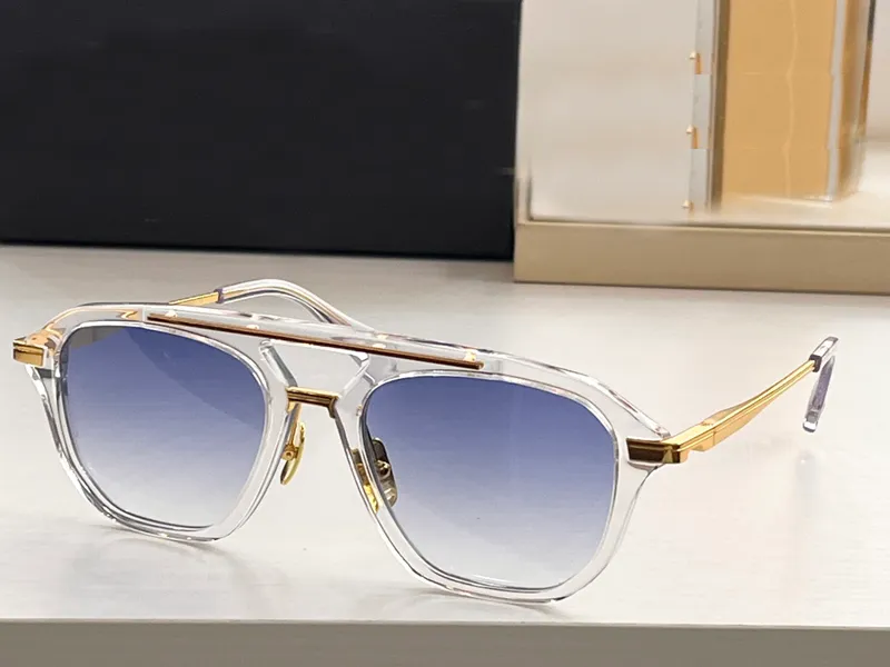 الأزياء رجال النظارات الشمسية مصمم نظارات شمسية للنساء عالي الجودة العلامة التجارية د نظارات شاطئ الاستقطاب UV400 الذهب مع صندوق لطيف 22062405R