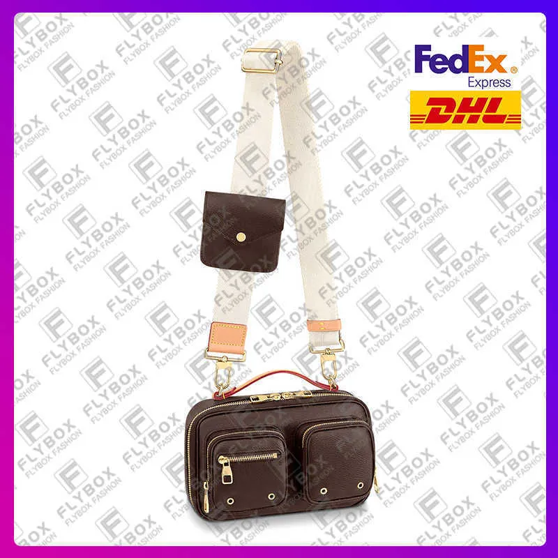 مصمم للجنسين الأزياء الفاخرة الأزياء غير الرسمية Crossbody Messenger Bag أكياس الكتف عالية الجودة أعلى 5A M80446 حقيبة حقيبة سريعة التسليم