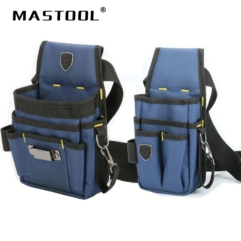 Multifunction Ox Tool Waist Bag Multiple Pouch Woodworking Electrician Hardware Dedicated Repair Kit with Belt Y200324