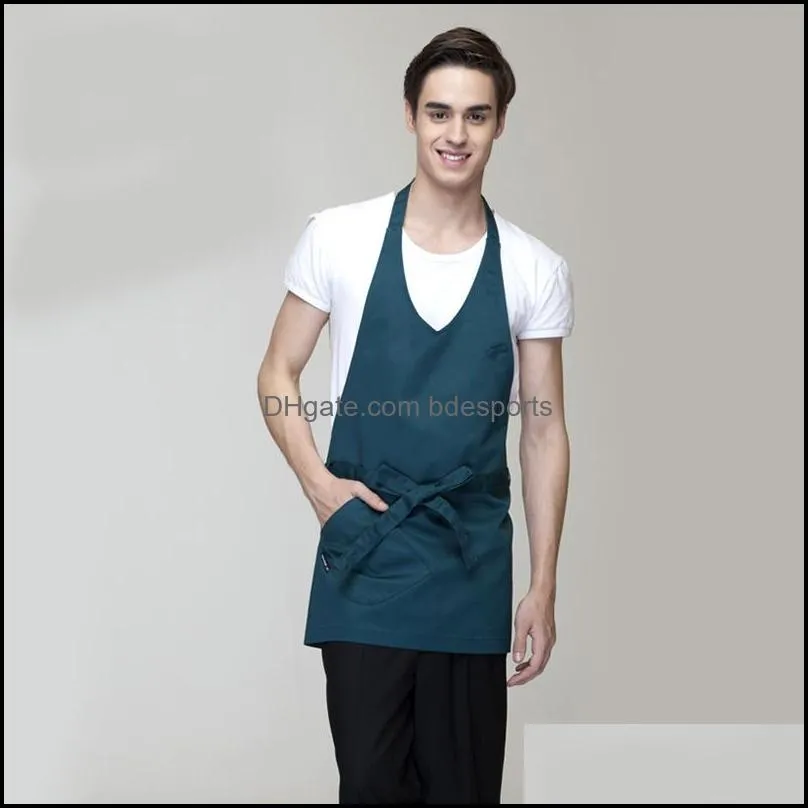 Kitchen aprons home cooking apron chef aprons cafe aprons