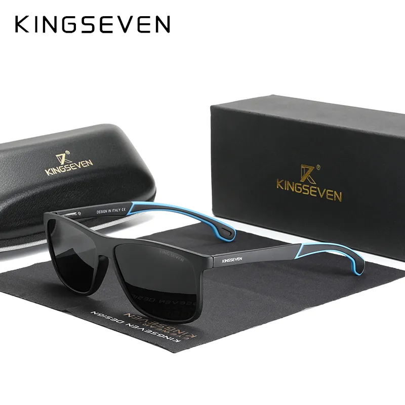 KINGSEVEN marque hommes lunettes de soleil lentille polarisée TAC Anti-éclatement Cat.3 conduite pour femmes lunettes de soleil sport Eeywear 220511