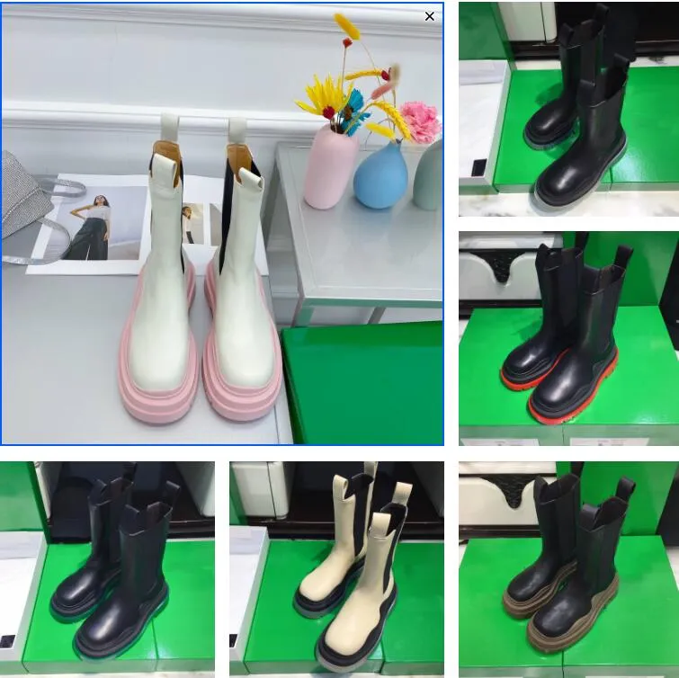 Дизайнерские роскошные женские ботинки женщины кожа Martin Boot Bute Bootsem Boot