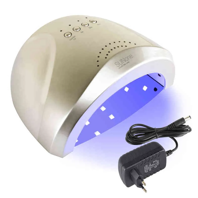 Nxy Lampade per Unghie Essiccatore Uv Led 48w Sunone Gel per manicure Asciugatura Smalto Polimerizzazione 220624