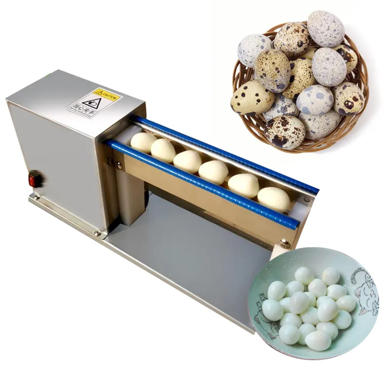 Commercial Small Quail Egg Peeler Automatic Bird Eggs Peeling
