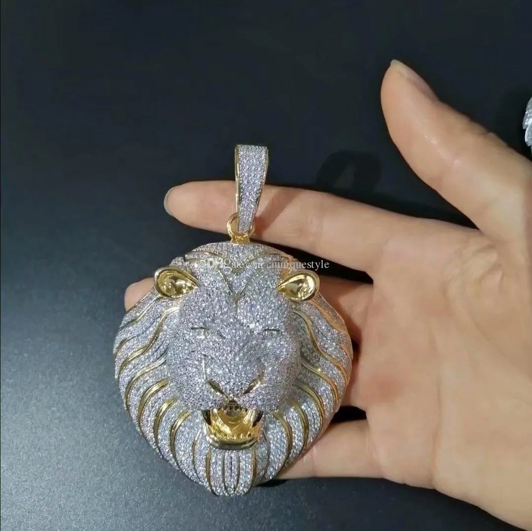 Iced out shop lion chain