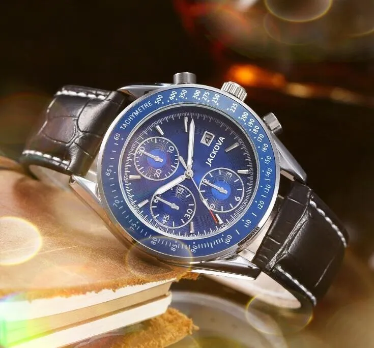 High Quality Mens Sub Dials Not Work Stopwatch Watches 41mm Quartz