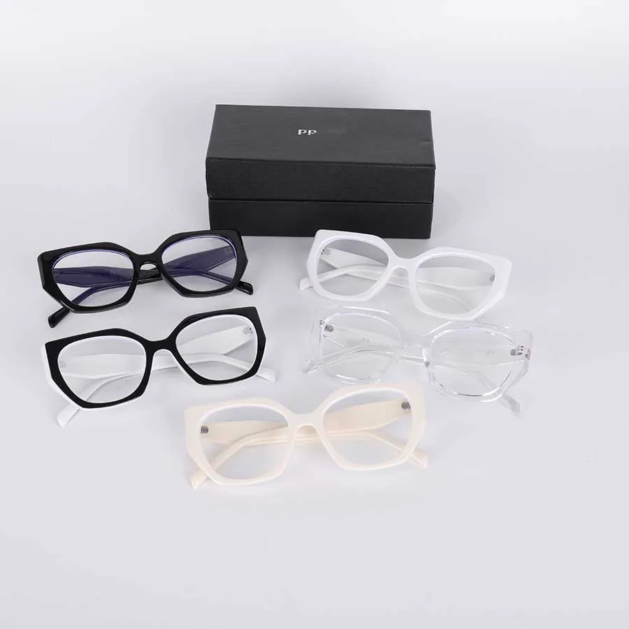 Designer Sierglazen Zomer Gewoon Glas Mode Zonnebril Heren Dames 5 Kleuren Goede Kwaliteit