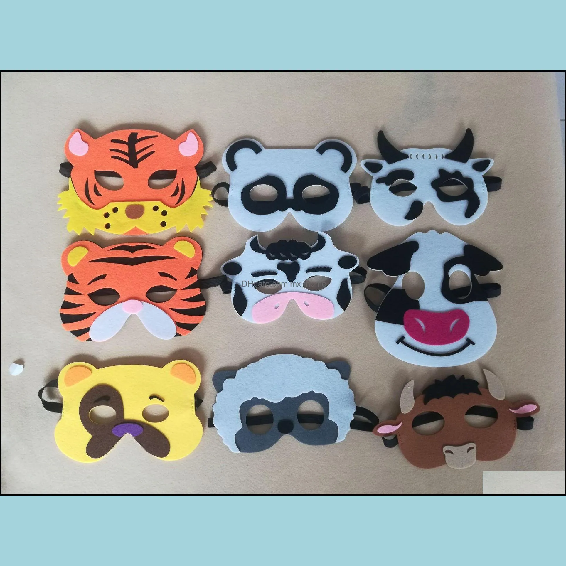 customized cosplay Masks Fashion Felt Mask Eye Mask Funny Party Decoration