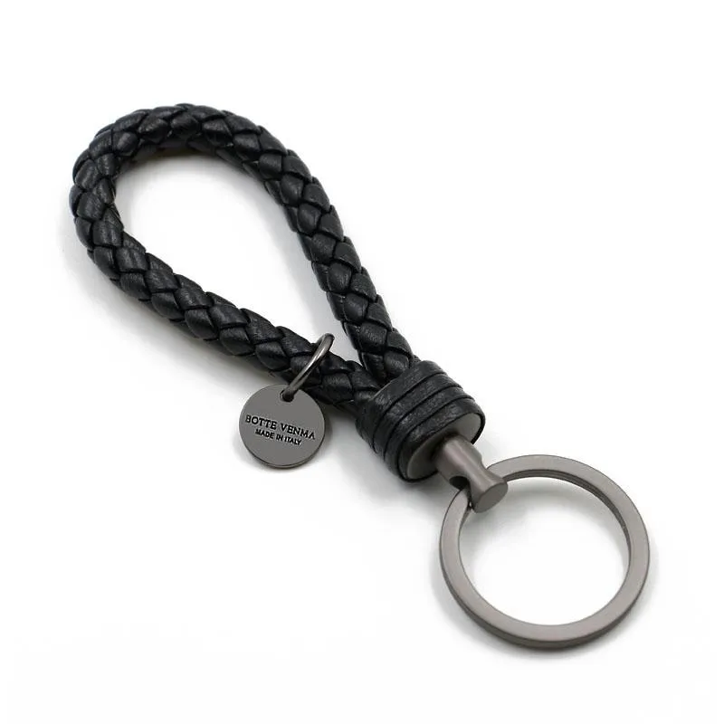 Chaveiros Couro Chaveiro de Carro de Alta Qualidade Pingente de Couro Feito à Mão Feminino Presente Criativo Decorativo LanyardKeychains