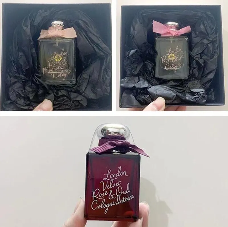 공기 청정기 매력적인 향수 여자 향수 50ml 로즈 블러쉬 목련 벨벳 oud 여성 쾰른 고품질 무료 빠른 배달