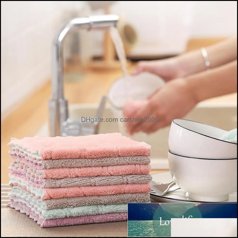 Reiniging doeken huishoudelijk gereedschap Huiskee organisatie huizen tuin microfiber keuken handdoek absorberende schotel doek anti-aanbak olie wassenjag tabblad