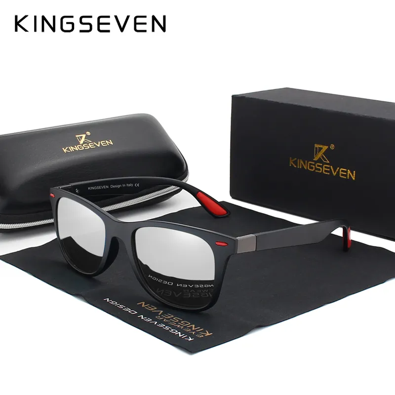 Оригинал Kingseven Brand Classic Polarized Sunglasses Мужчины Женщины.