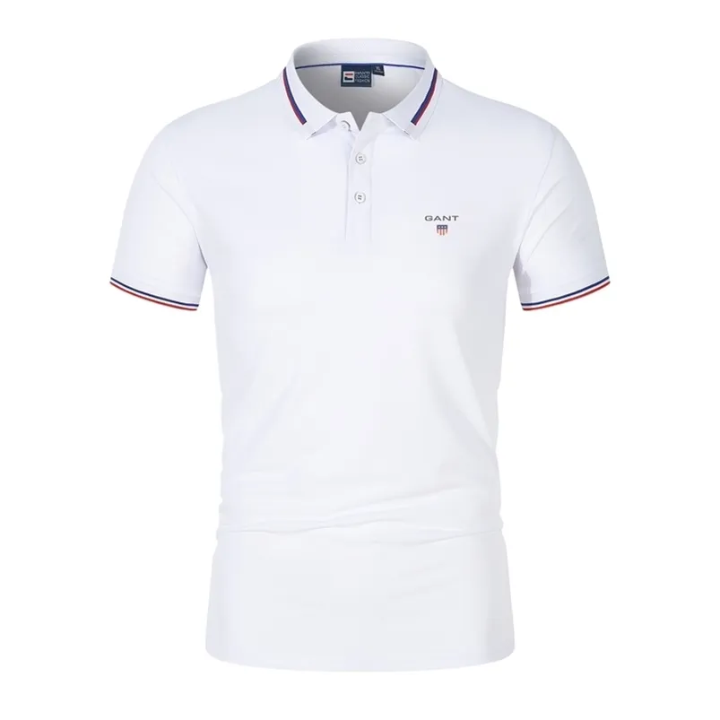 Männer Sommer Golf Tennis Shirts Quick Dry Business Polo Hohe Qualität Casual Polo Tops Marke Misch Baumwolle Sport Kurze ärmel 220608