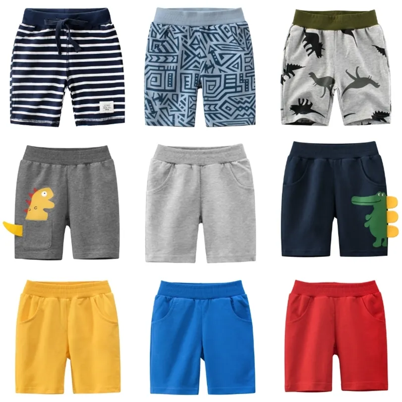Pantaloncini per ragazzi Pantaloni estivi per bambini Moda Pantaloni per bambini Cotton Beach Casual Sport 220419