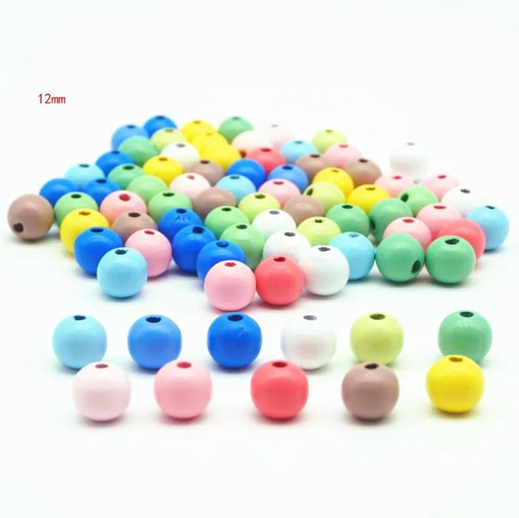 Bead Caps Jewelry Findings Components 12Mm Sile Beads Food Grade Teething Nursing Chewing Round Loose Drop Delivery 2021 Eaaot