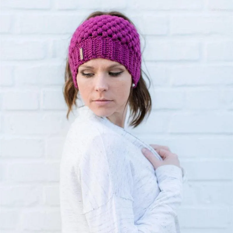 Beanie/Skull Caps Winter Knitting Hats Women Hat Ladies Girl Stretch