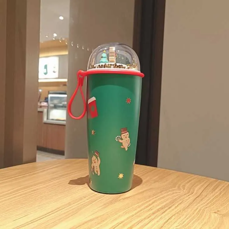 Starbucks Christmas Gingerbread Man Performance Mug Stainless