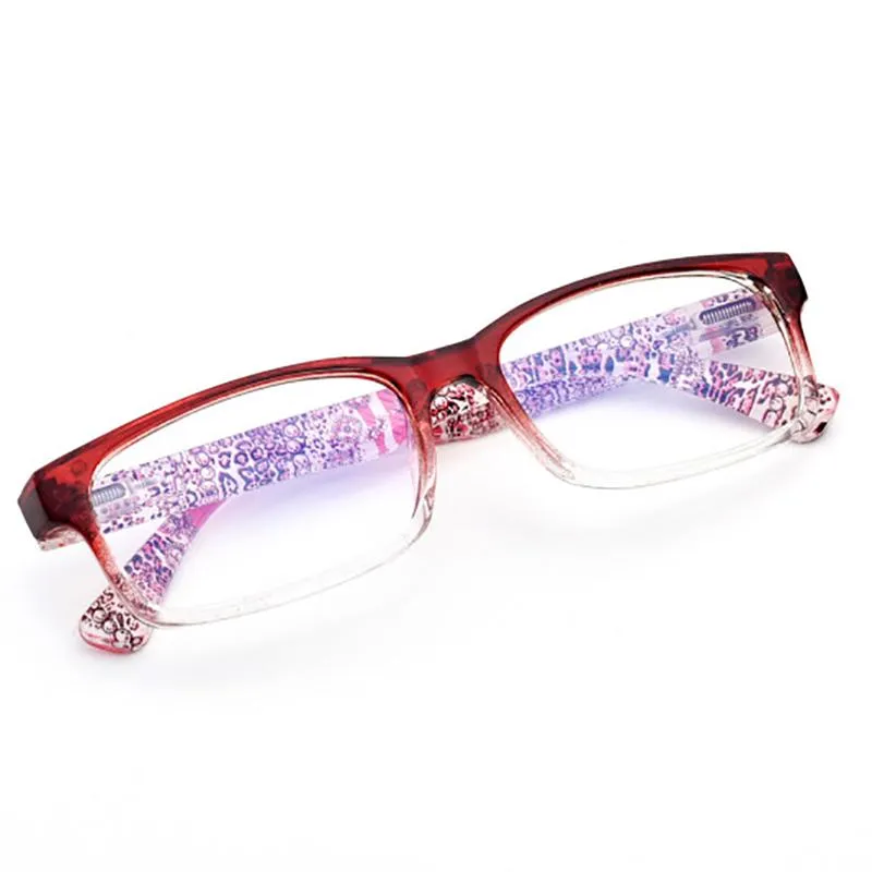 نظارة شمسية طباعة نظارات القراءة رجال اتجاه الموضة presbyopia eyeglasses fall fall pc repray عدسات راتنجات صافية 1.0-4.0 R284