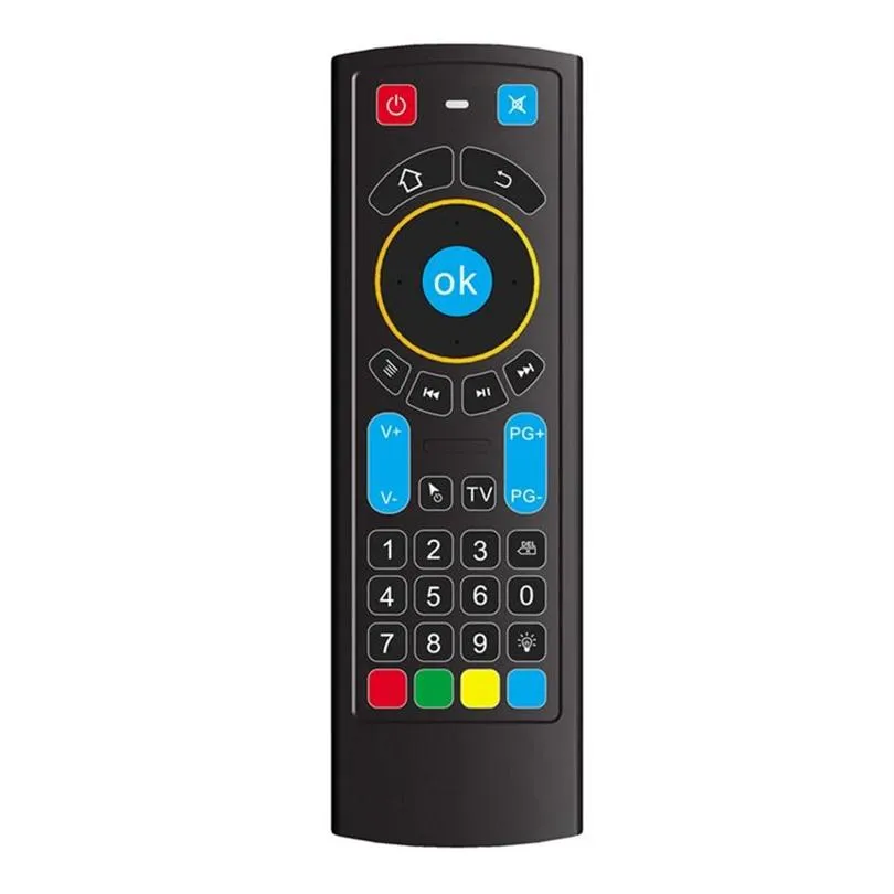 MX3 Pro Wireless Keyboard Air Mouse Remote Control 2.4g Mini pour Amazon Fire TV / Fire TV Stick / Android TV Box217D