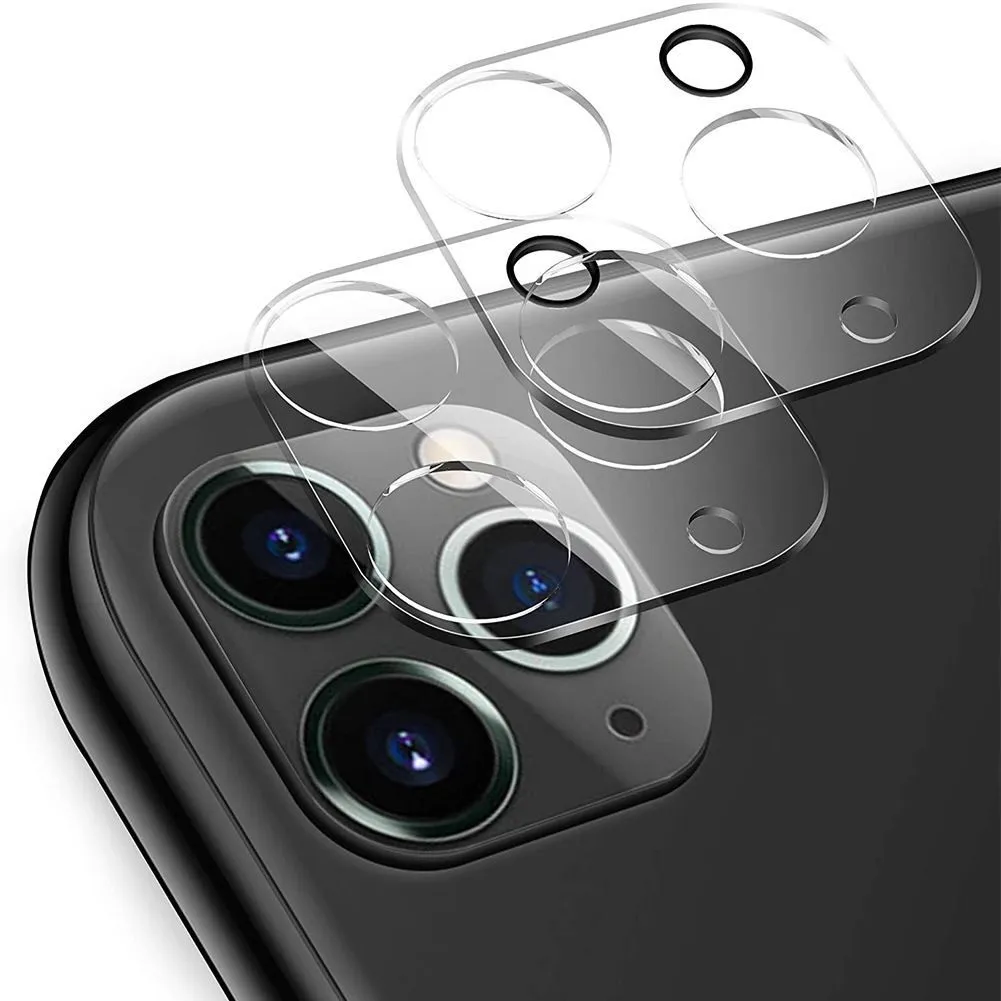 3D 투명한 스크래치 방지 후면 카메라 렌즈 보호자 보호 강화 유리 iPhone 13 12 Pro 11 Pro Max